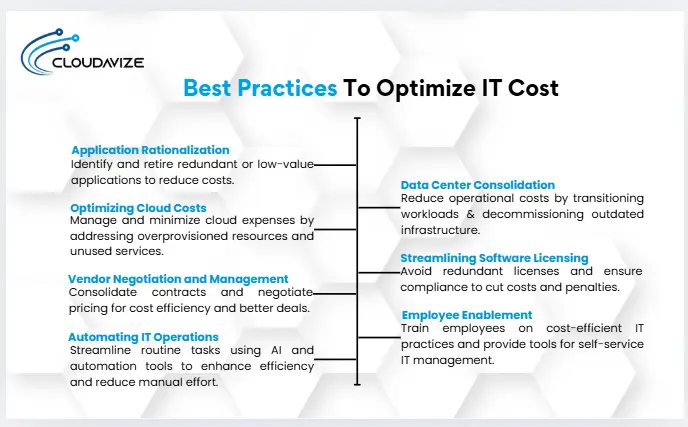 best practices to optimize it cost